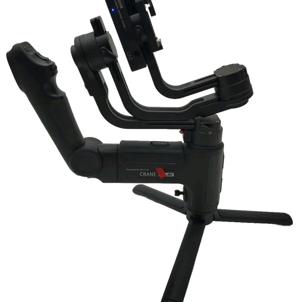 Advanced Black and Red VR Gimbal Stabilizer